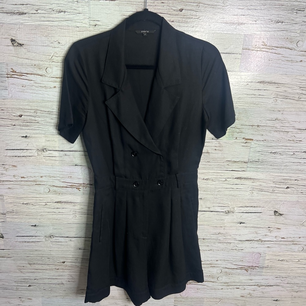 Frnch black romper blazer style size small